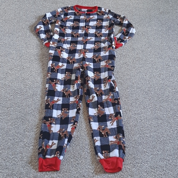 New Plush Drop Seat Holiday Union Suit. - Picture 5 of 16